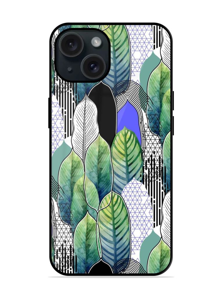 Vector Seamless Pattern Glossy Metal TPU Case
