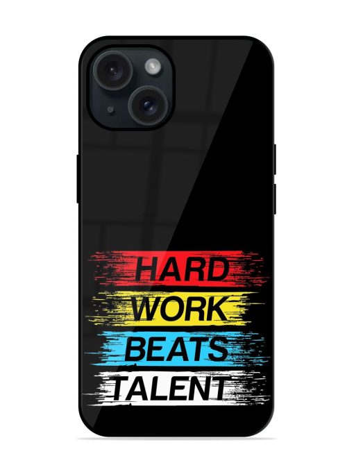 Hard Work Beats Glossy Metal TPU Case Edge Zapvi