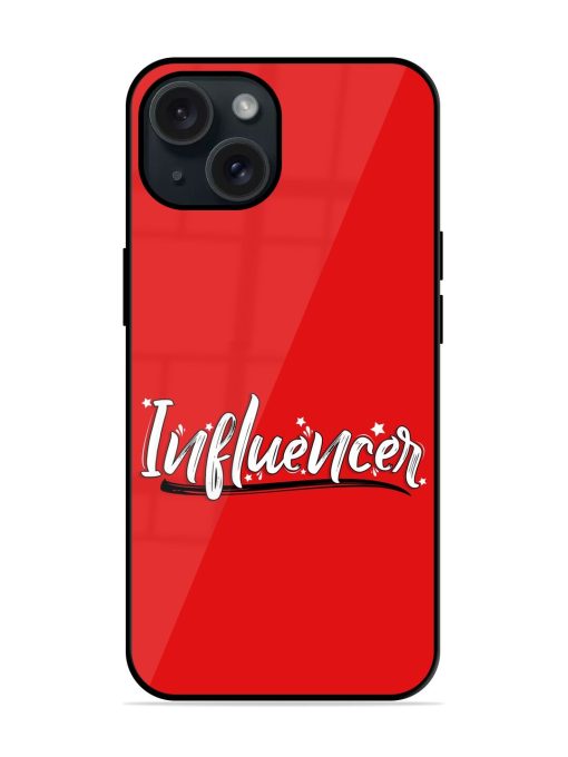 Influencer Lettering Trendy Glossy Metal TPU Case Edge Zapvi