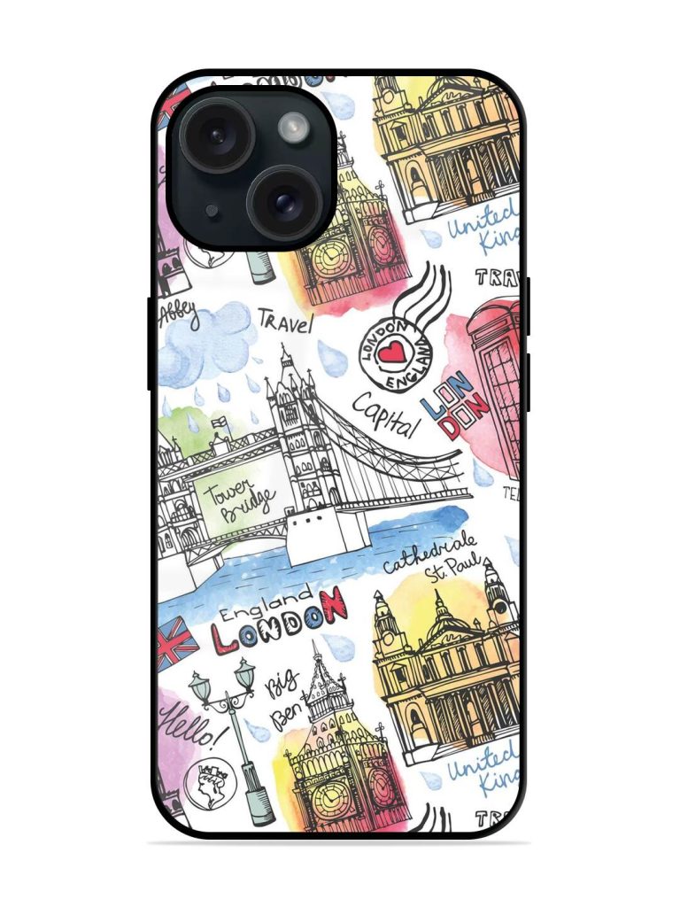 Vector London Landmark Glossy Metal TPU Case