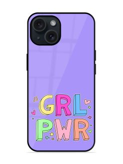 Grl Pwr Short Glossy Metal TPU Case
