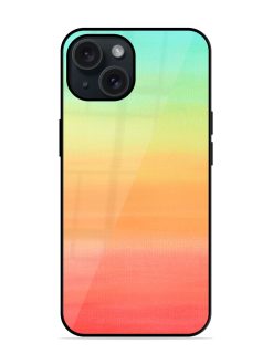 Background Sky Watercolor Glossy Metal TPU Case