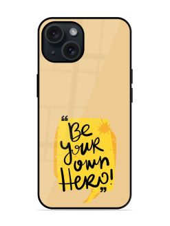 Be Your Own Glossy Metal TPU Case
