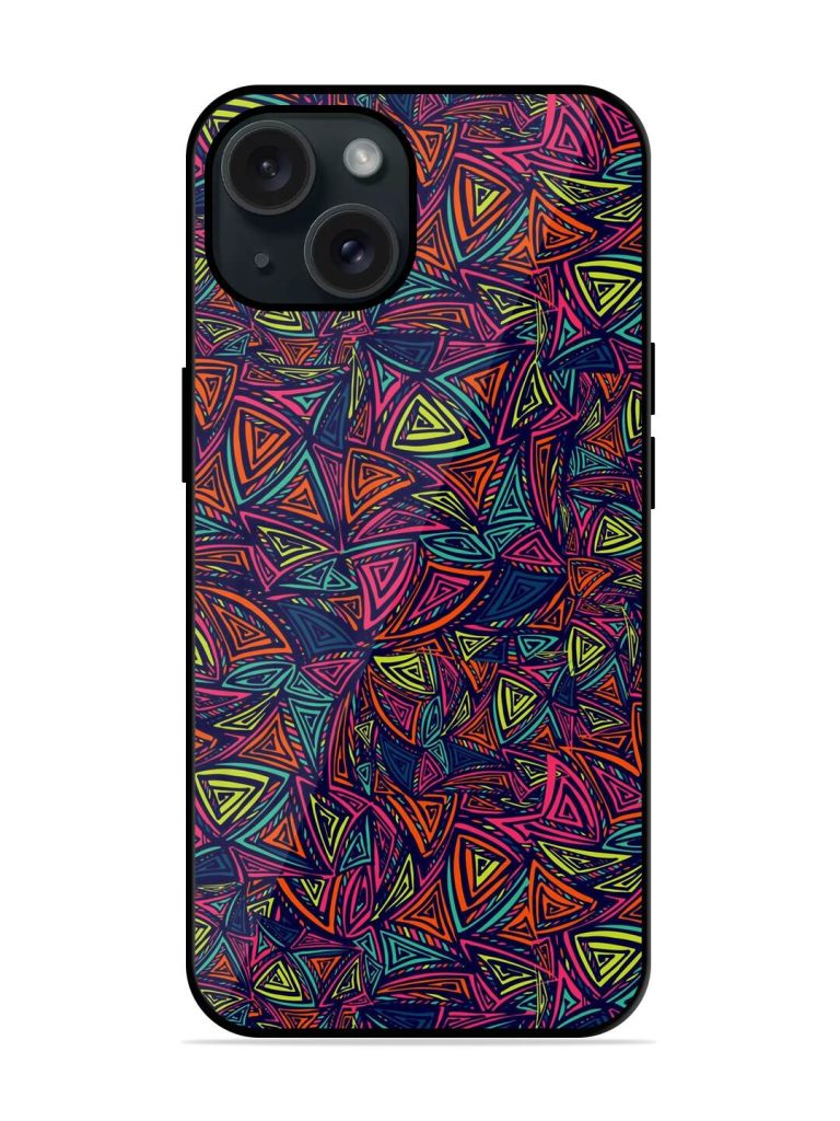 Vector Colorful Seamless Glossy Metal TPU Case