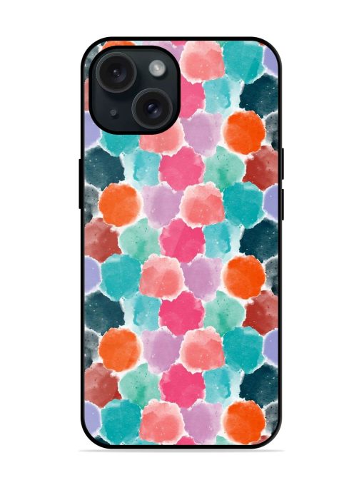 Colorful Seamless Pattern Glossy Metal TPU Case Edge Zapvi