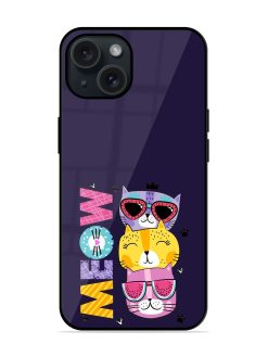 Cute Abstract Illustration Glossy Metal TPU Case