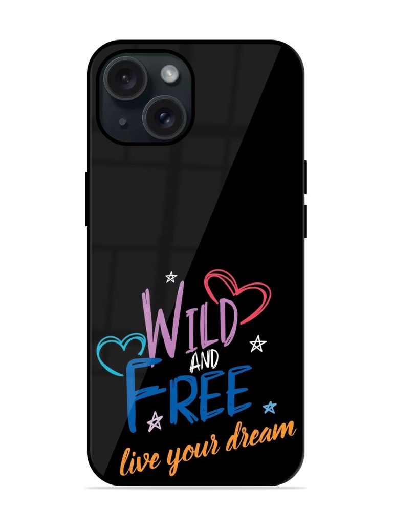 Wild Free Live Glossy Metal TPU Case