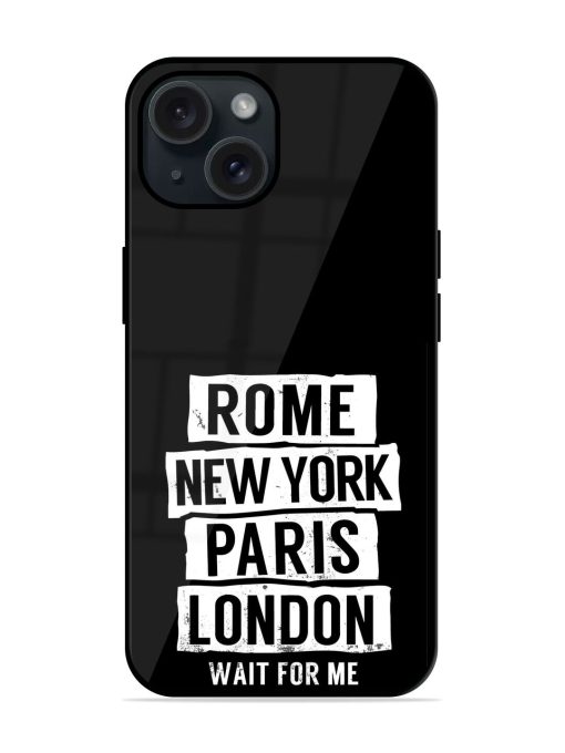 Rome New York Glossy Metal TPU Case Edge Zapvi