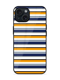 Abstract Vector Striped Glossy Metal TPU Case