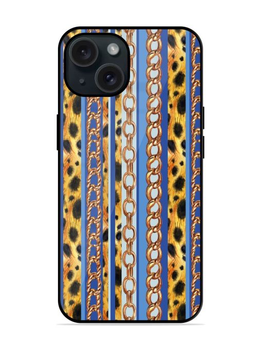 Seamless Pattern Stripes Glossy Metal TPU Case Edge Zapvi