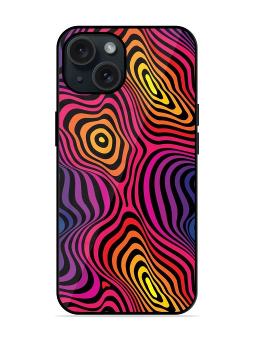 Colorful Fluid Curved Glossy Metal TPU Case Edge Zapvi