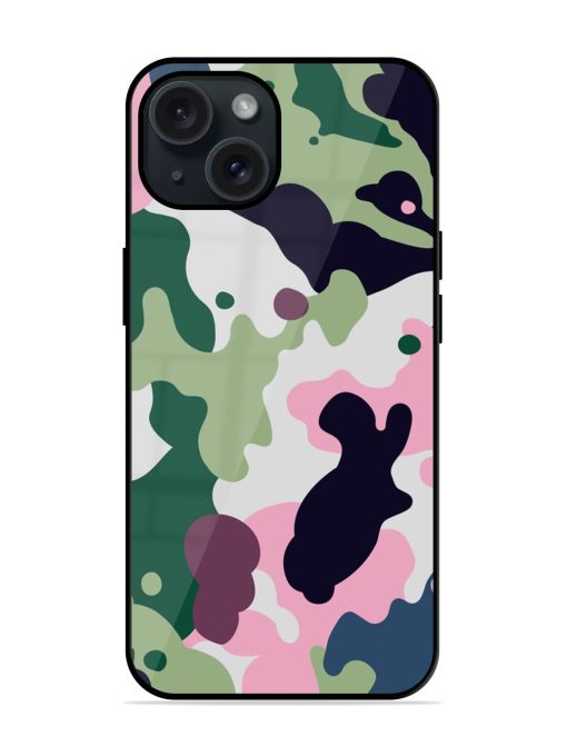 Seamless Funky Camouflage Glossy Metal TPU Case Edge Zapvi