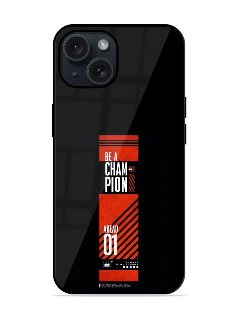 Be A Champion Glossy Metal TPU Case