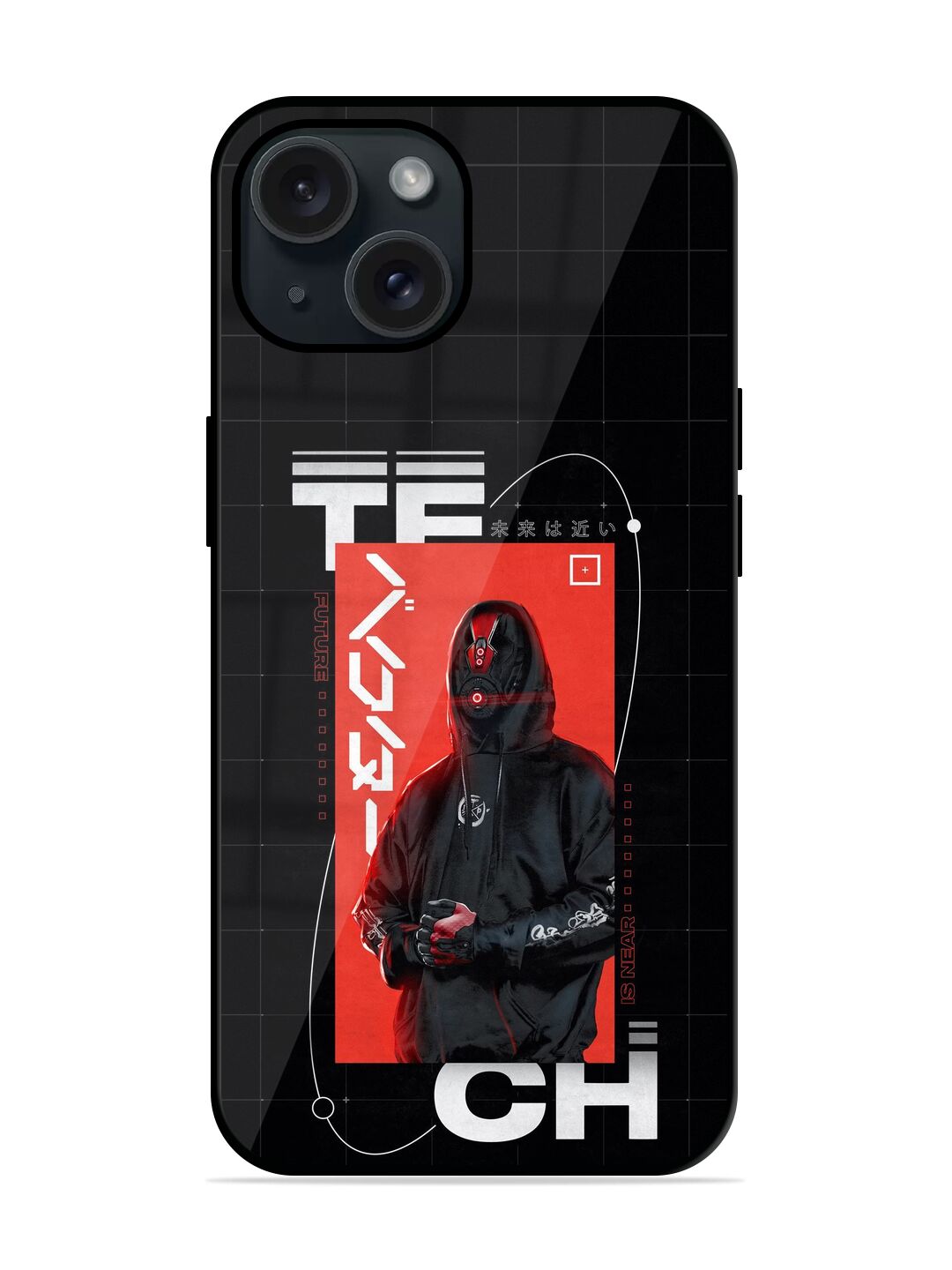 Tech Future Is Glossy Metal TPU Case - Image 1