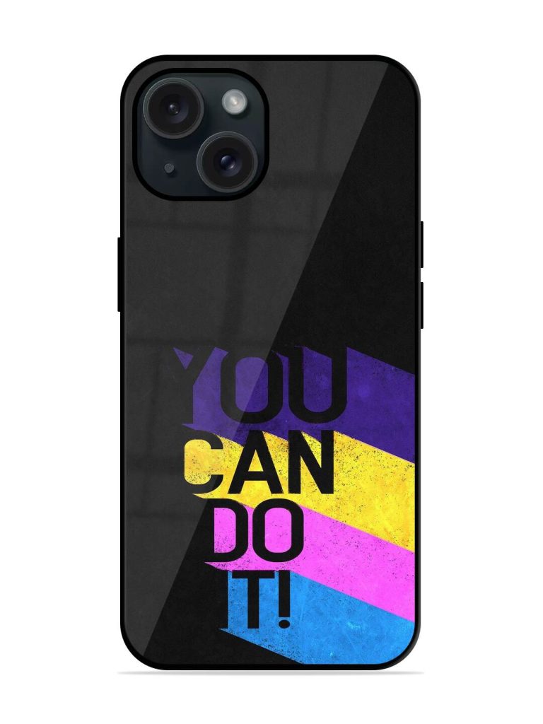 You Can Do Glossy Metal TPU Case