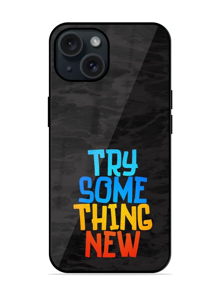Try Something New Glossy Metal TPU Case