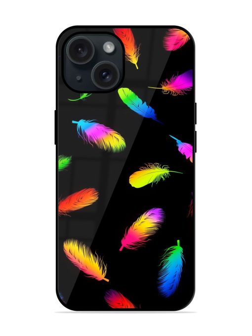 Neon Feather Glossy Metal TPU Case Edge Zapvi