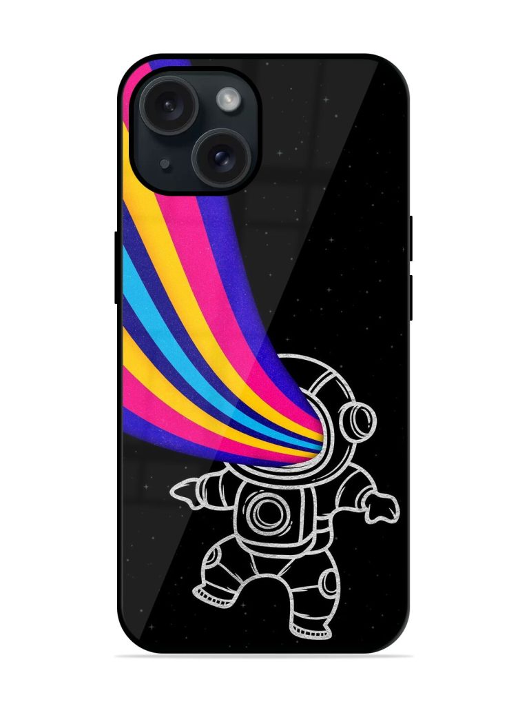 Astronaut Glossy Metal TPU Case