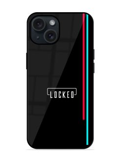 Locked Glossy Metal TPU Case