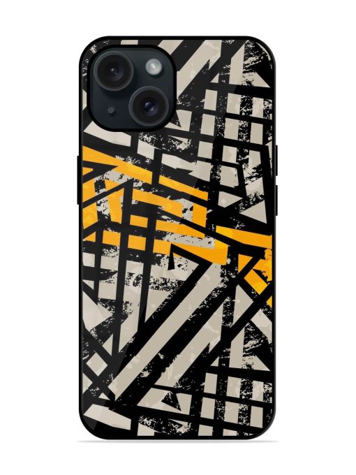 Urban Geometric Seamless Glossy Metal TPU Case Edge Zapvi