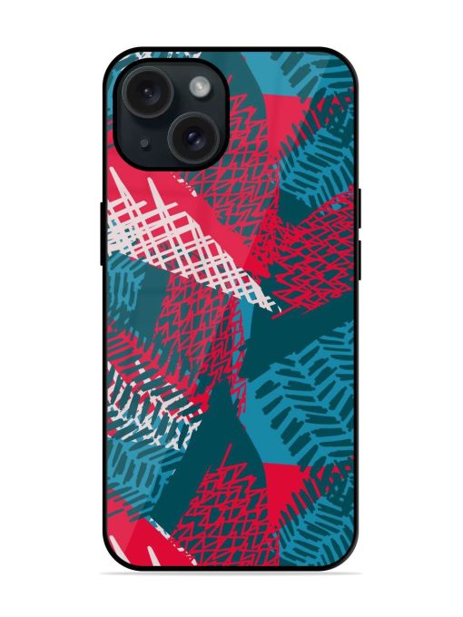 Abstract Seamless Pattern Glossy Metal TPU Case Edge Zapvi