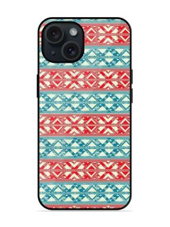 Ancient Seamless Pattern Glossy Metal TPU Case