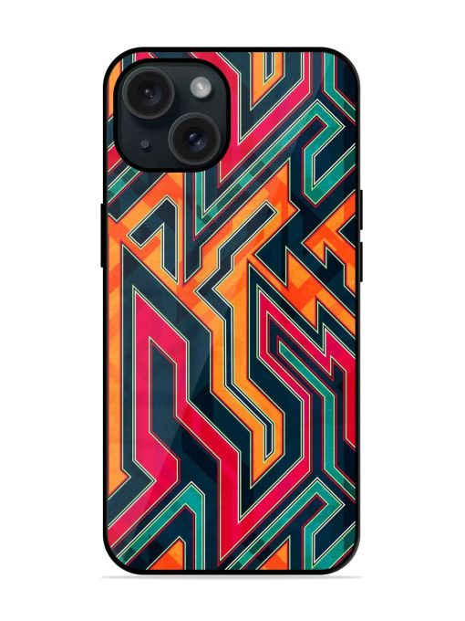 Fantastic Maze Seamless Glossy Metal TPU Case Edge Zapvi