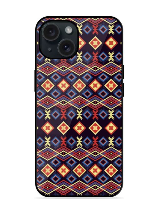 Geometric Mosaic Train Glossy Metal TPU Case Edge Zapvi