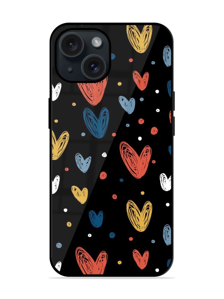 Happy Valentines Day Glossy Metal TPU Case
