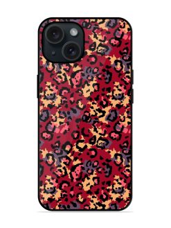Seamless Jaguar Fur Glossy Metal TPU Case
