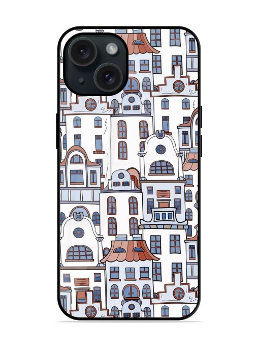 Seamless Pattern Hand Drawn Glossy Metal TPU Case Edge Zapvi