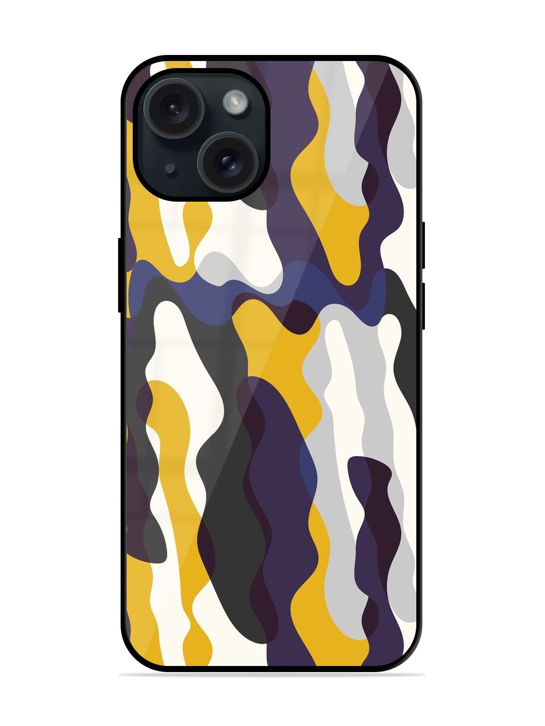 Seamless Vector Pattern Glossy Metal TPU Case - Image 1