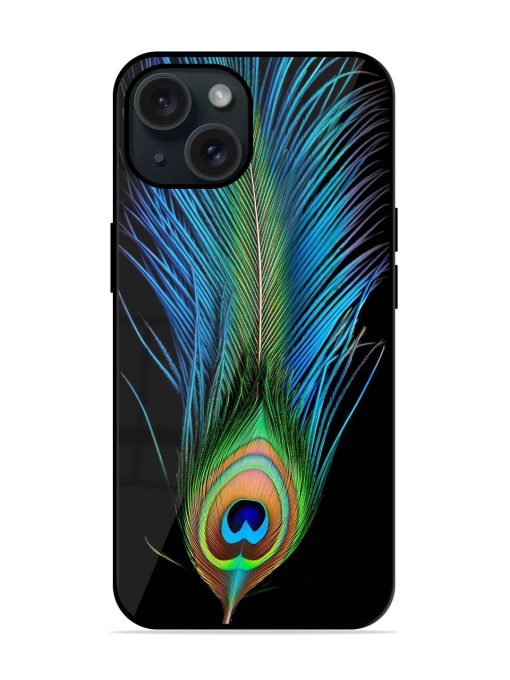 Peacock Feather Glossy Metal TPU Case Edge Zapvi