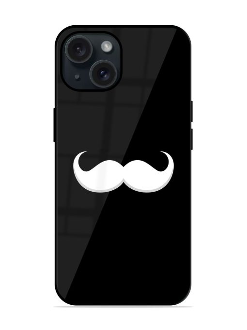 Mustache Vector Glossy Metal TPU Case Edge Zapvi