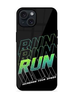 Run Glossy Metal TPU Case