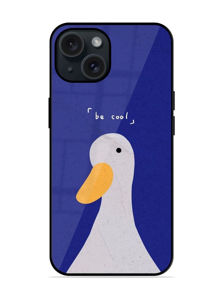 Be Cool Duck Glossy Metal TPU Case