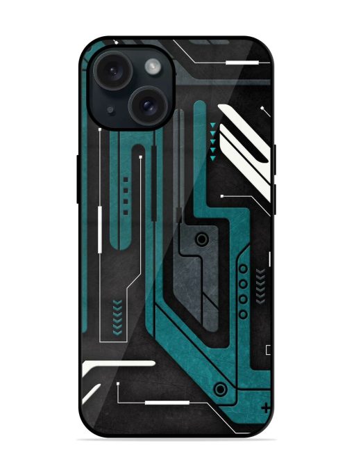 Cyberpunk Retro Glossy Metal TPU Case Edge Zapvi