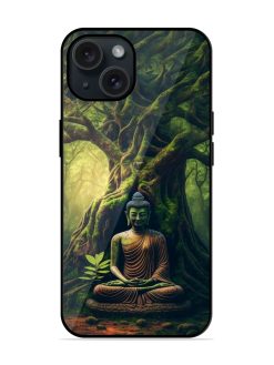 Ancient Buddha Glossy Metal TPU Case