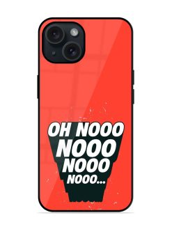 Oh Nooo Glossy Metal TPU Case