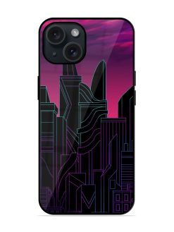 Boston View Art Glossy Metal TPU Case