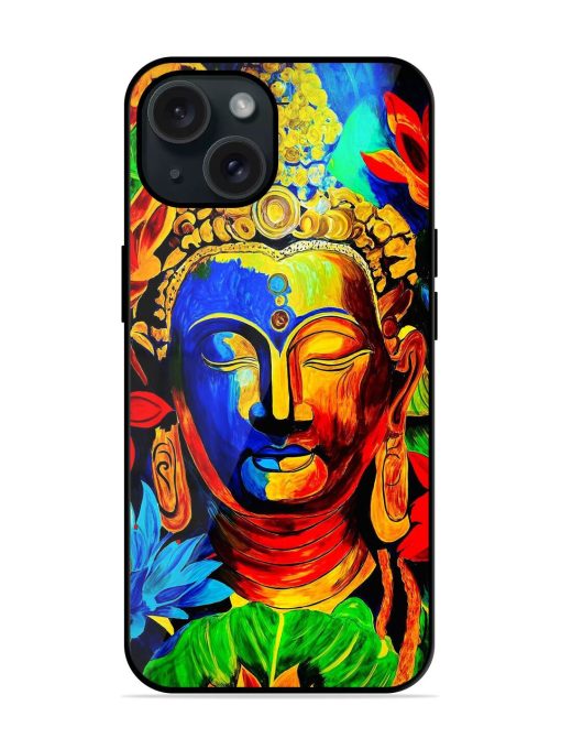 Buddha'S Serenity Glossy Metal TPU Case Edge Zapvi