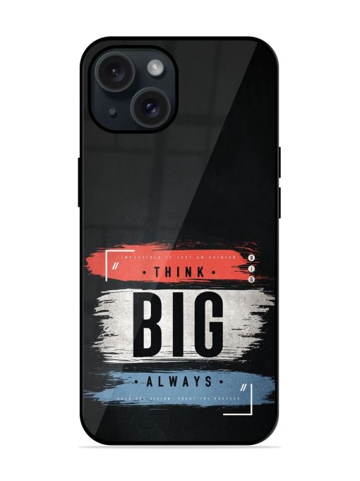 Think Big Always Glossy Metal TPU Case Edge Zapvi