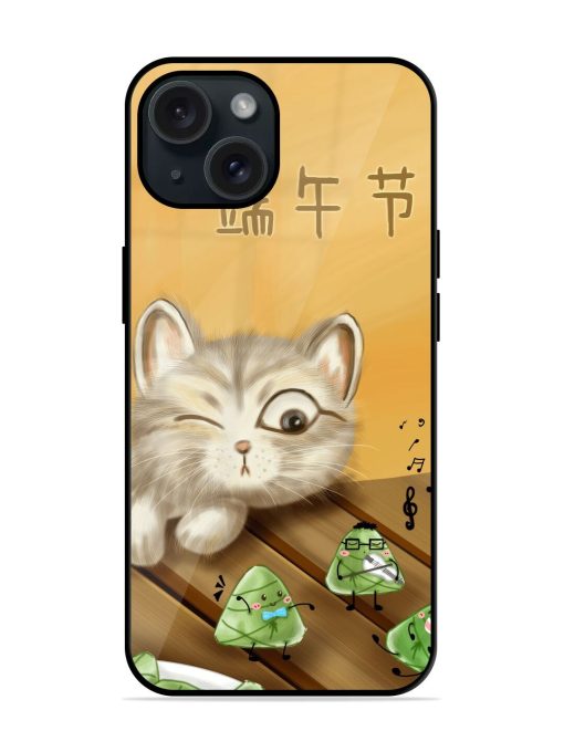 Cat Scorpion Dancing Glossy Metal TPU Case Edge Zapvi