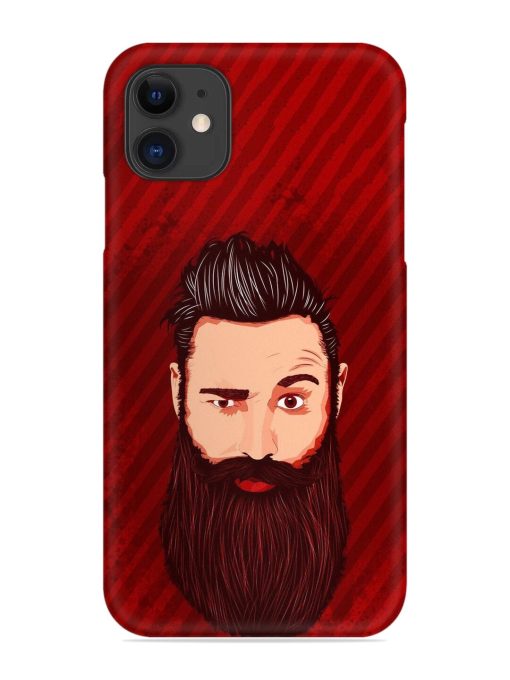 Beardo Man Snap Case for Apple Iphone 11 Edge Zapvi