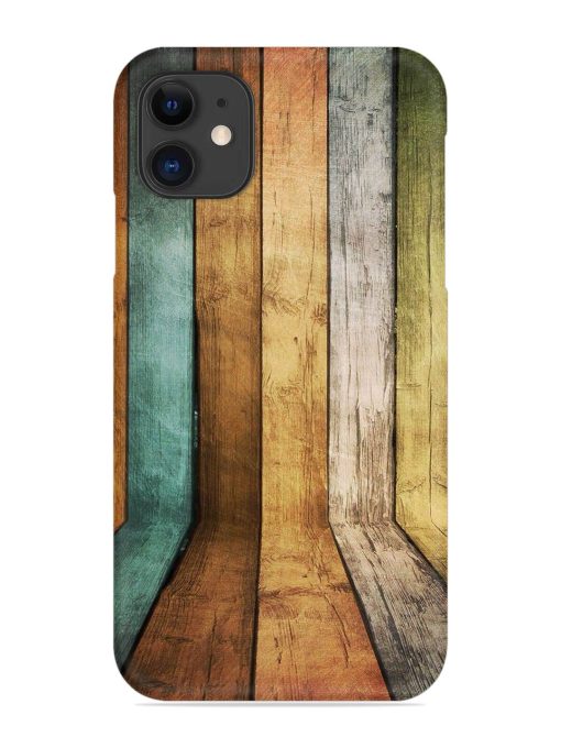 Wooden Realistic Art Snap Case for Apple Iphone 11 Edge Zapvi