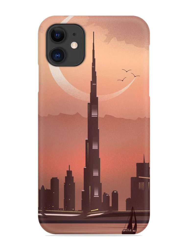 Landmark Burj Khalifa Snap Case for Apple Iphone 11
