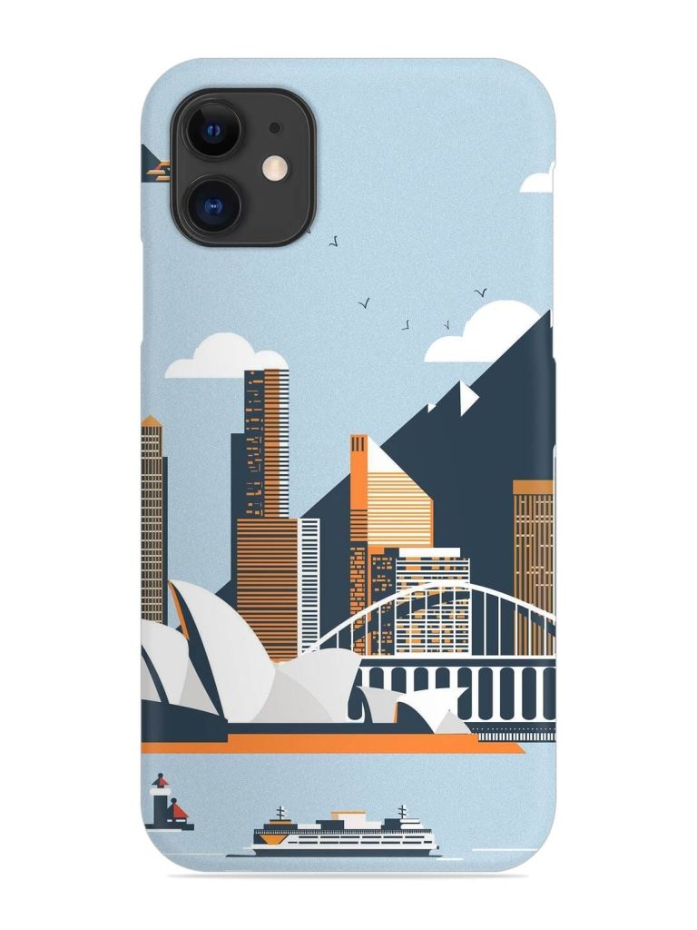 Sydney Opera Landscape Snap Case for Apple Iphone 11