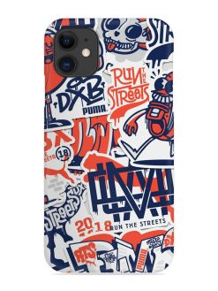 Run The Street Snap Case for Apple Iphone 11
