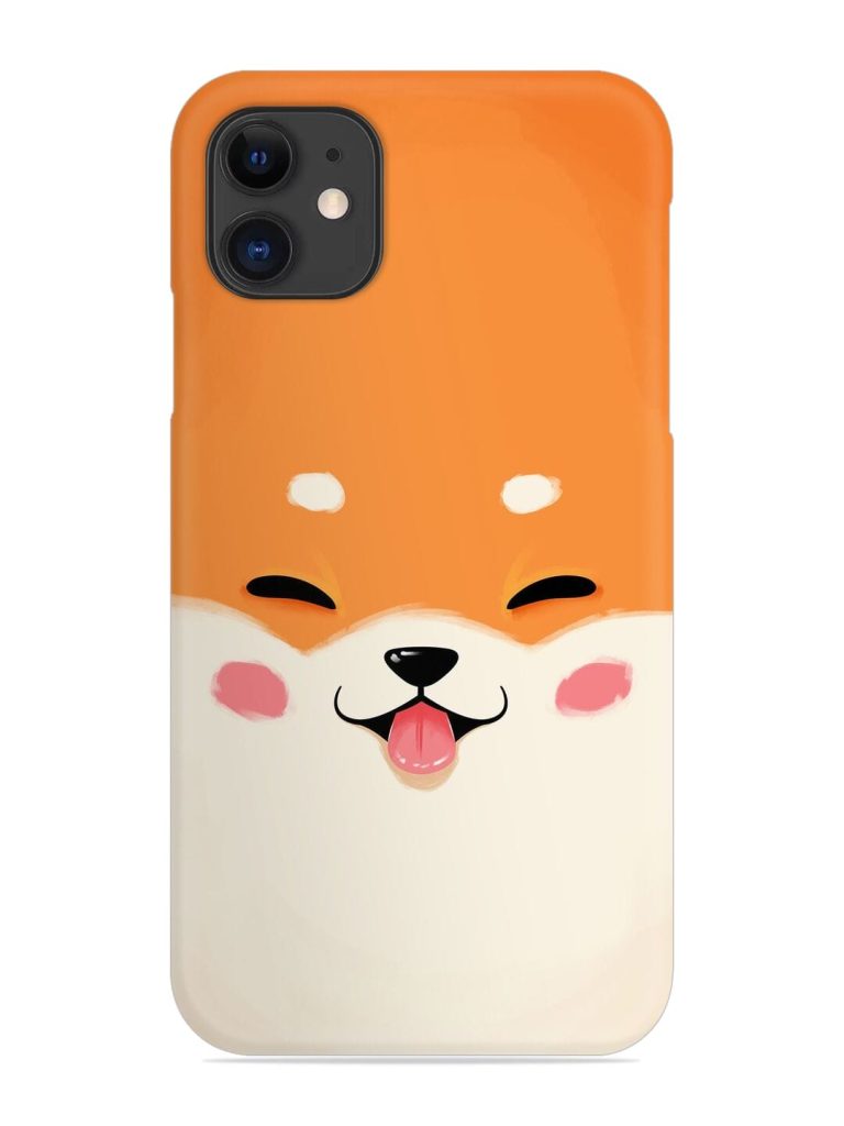Happy Cat Art Snap Case for Apple Iphone 11