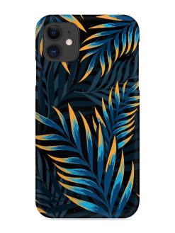 Abstract Leaf Art Snap Case for Apple Iphone 11